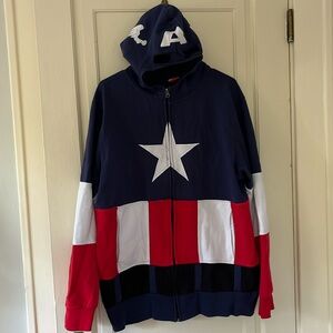 Captain America Sweatshirt GUC XL